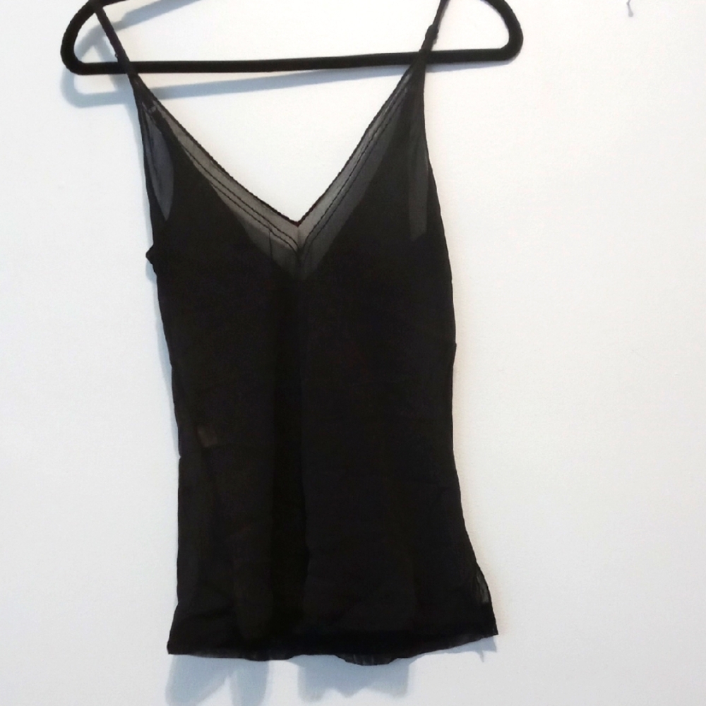 Express Sheer  Black Women's Camisole